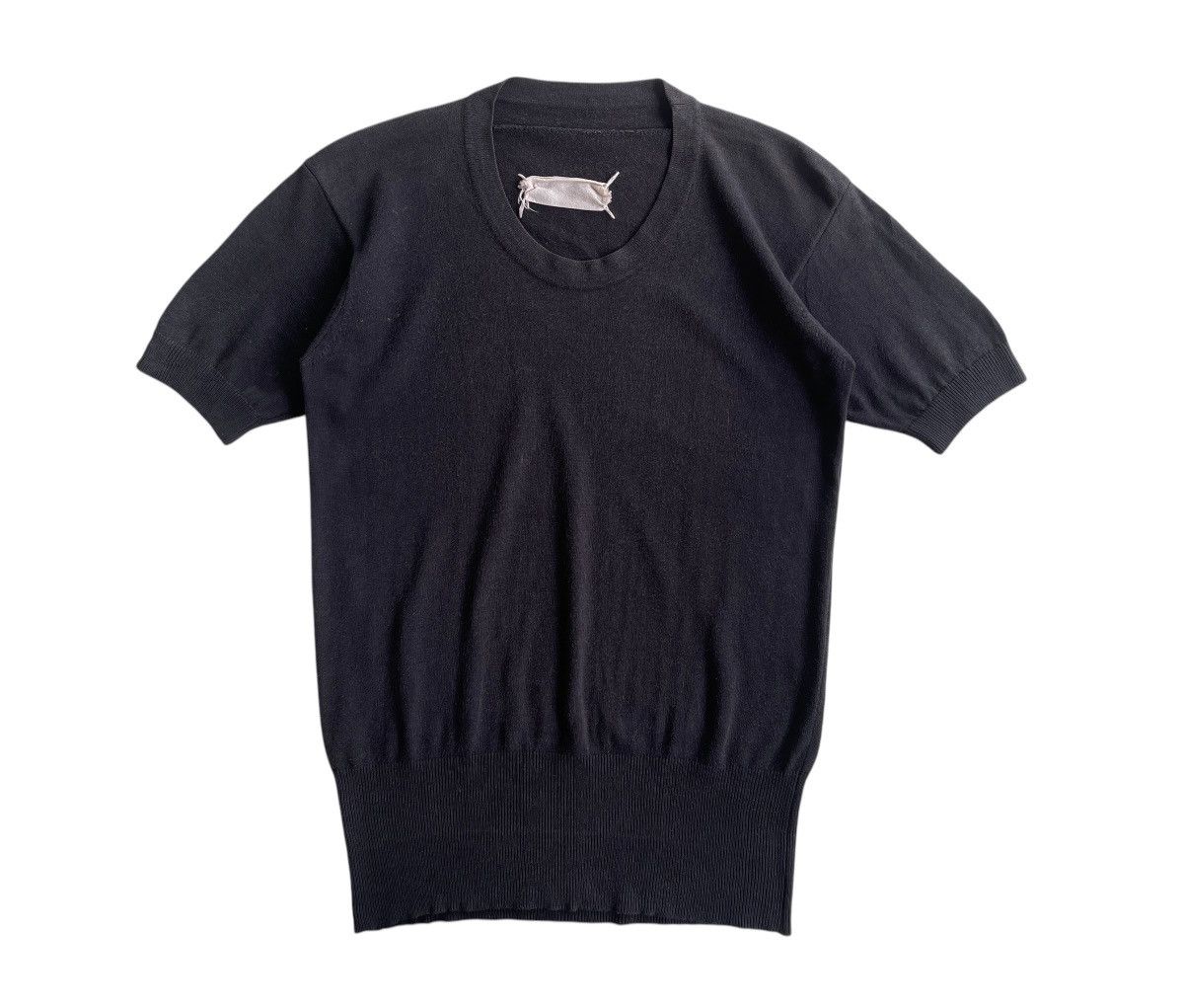 Maison Margiela 1988 Miss Deanna Blanks Short Sleeve Knit Size M / US 6-8 / IT 42-44 - 2 Thumbnail