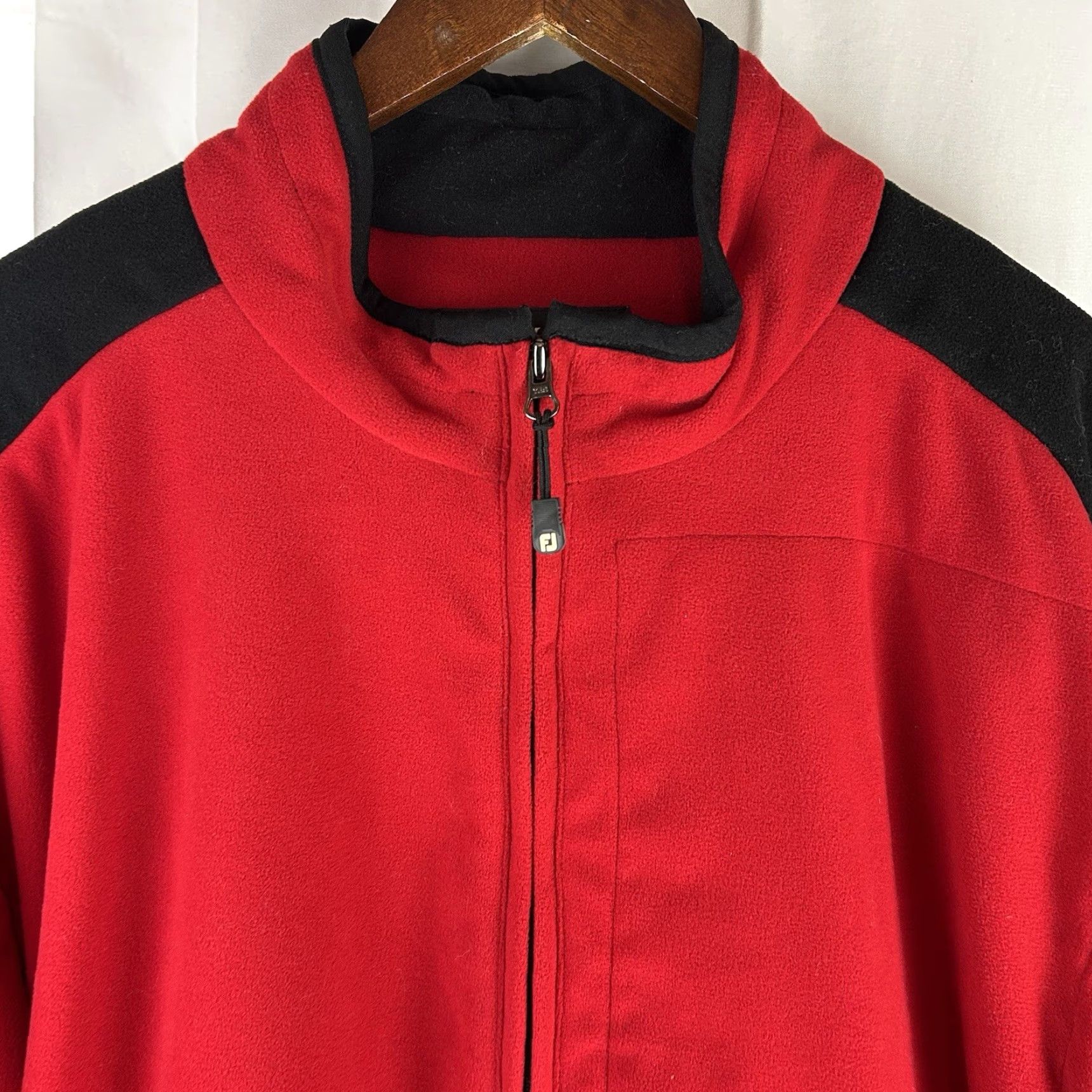 Footjoy Dryjoys by Footjoy Jacket XL 1/2 Zip Pullover Fleece Long Sleeve Jacket Size US XL / EU 56 / 4 - 2 Thumbnail