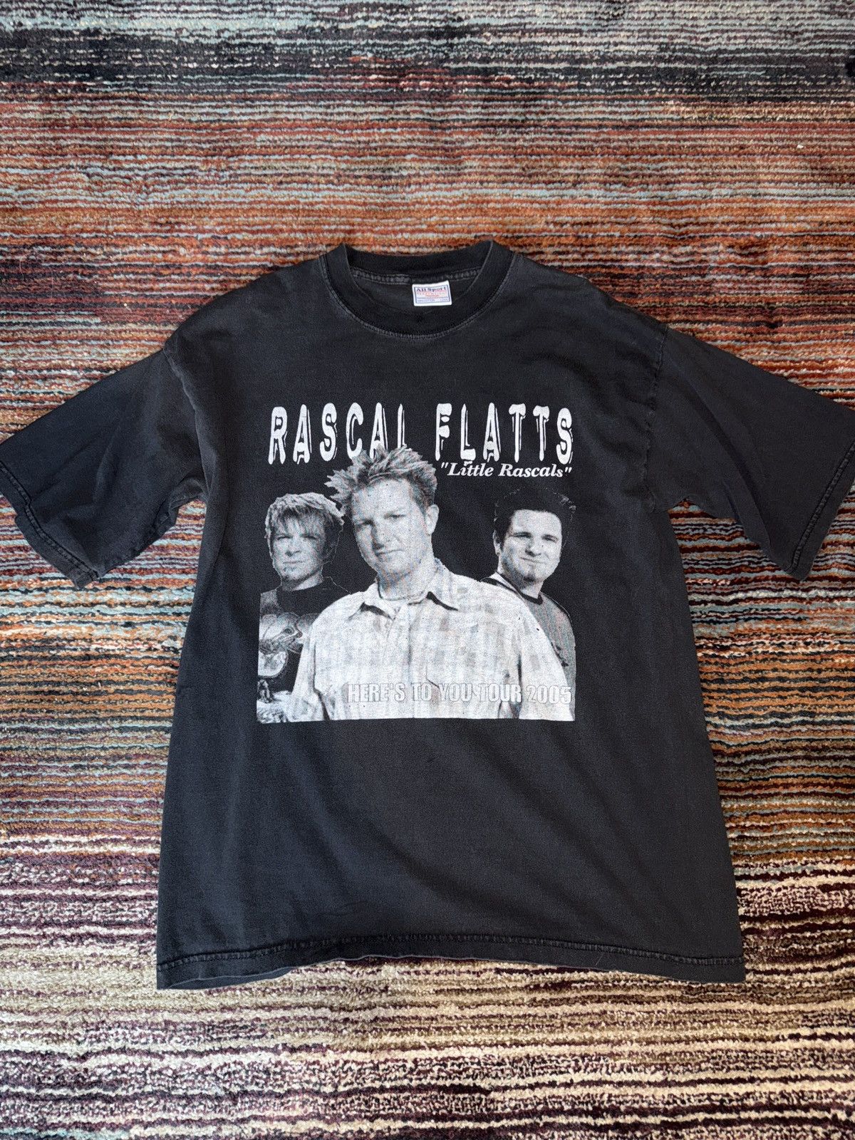 All Sport Rascal Flatts 2005 Here’s to You tour shirt Size US L / EU 52-54 / 3 - 1 Thumbnail