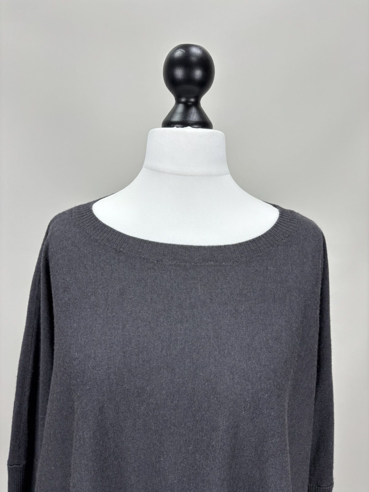 Rundholz Womens wool sweater Rundholz Black Label Size S Color Gray Size S / US 4 / IT 40 - 3 Thumbnail