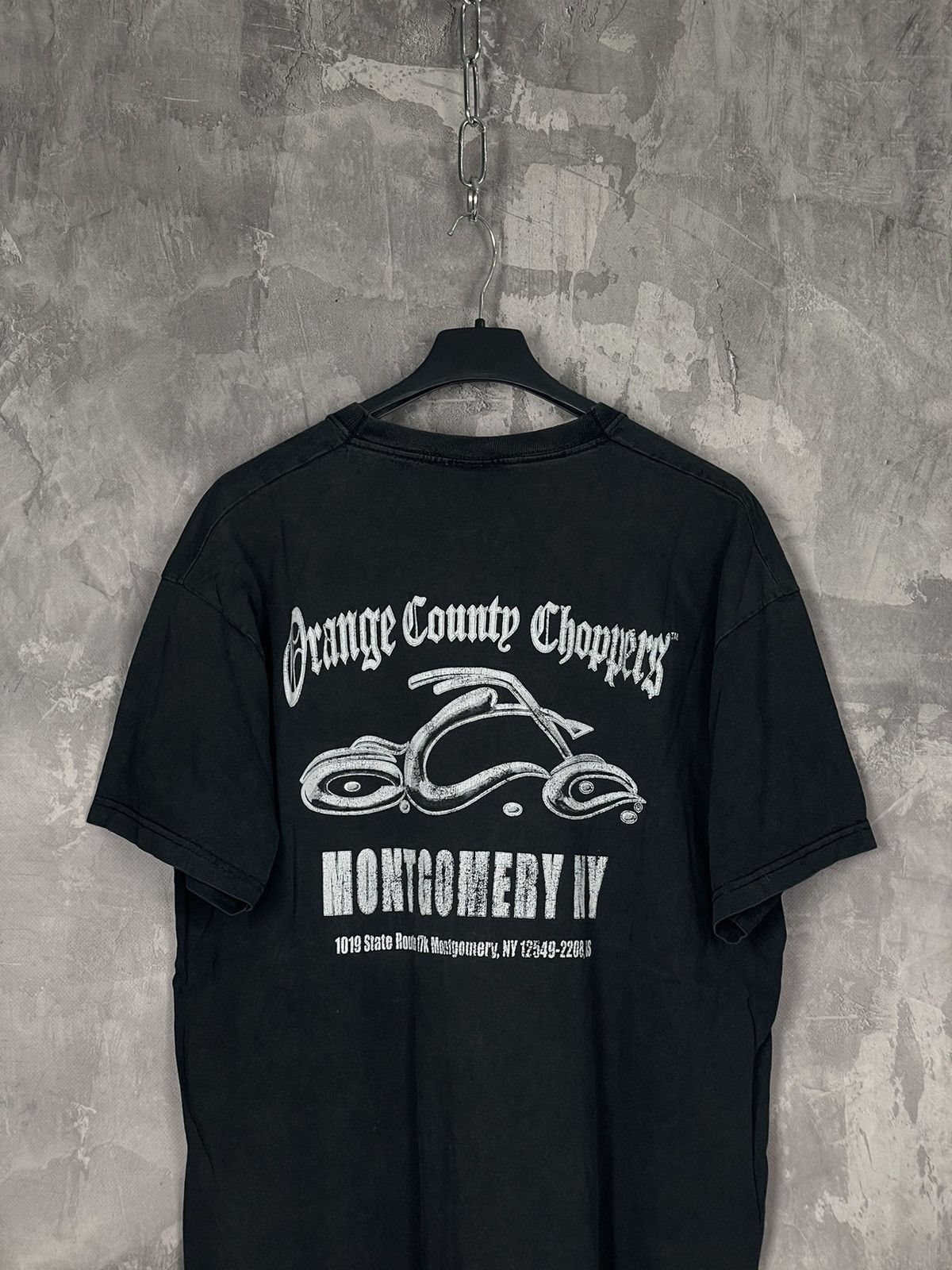 Band Tees × Vintage × West Coast Choppers Vintage Orange County Choppers T shirt Big Logo Center Logo Size US L / EU 52-54 / 3 - 2 Thumbnail