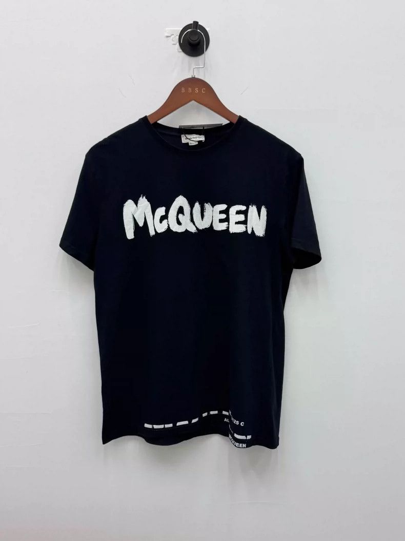 Mcqueen Mens Alexander Mcqueen Short Sleeve Shirt Alexander