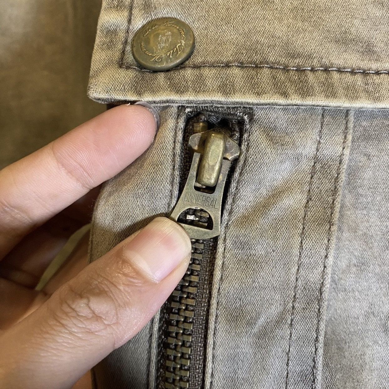 Tete Homme TETE HOMME DOUBLE KNEE CARGO PANTS Size US 29 - 9 Thumbnail
