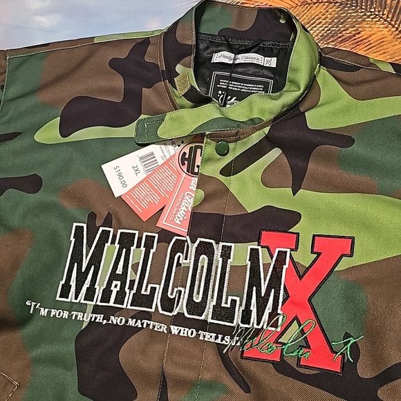 Other Malcolm‎ X Camo Work Jacket Size 2X NWT Size US XXL / EU 58 / 5 - 2 Thumbnail