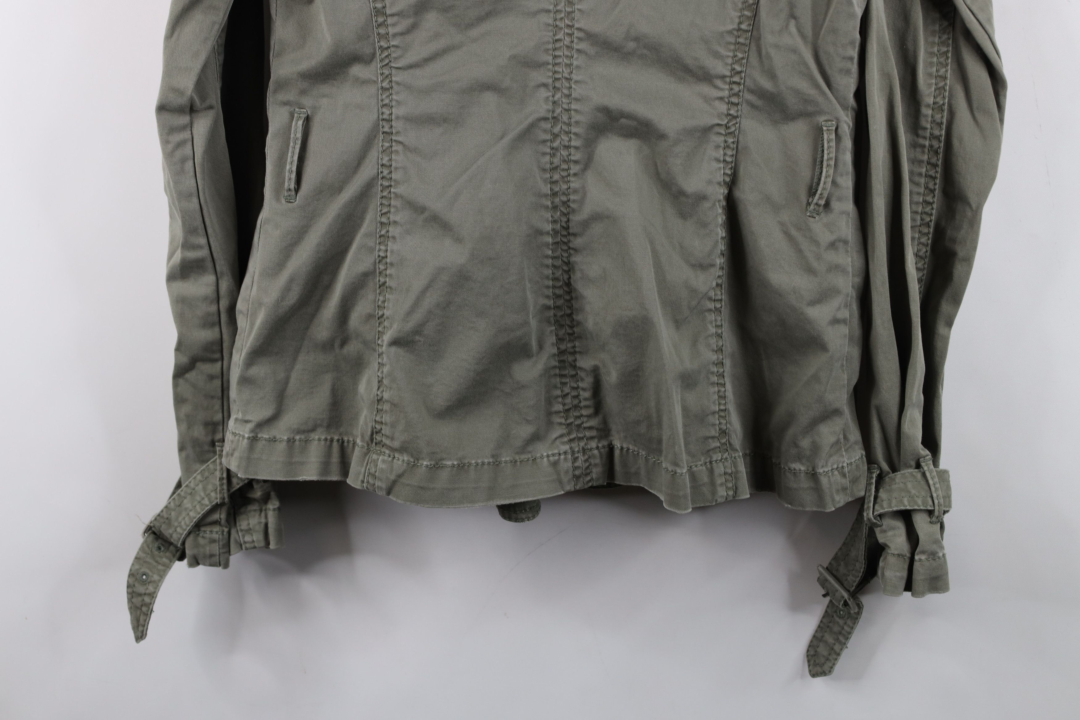 Abercrombie & Fitch Vintage Y2K Abercrombie & Fitch Military Jacket Green Size L / US 10 / IT 46 - 16 Thumbnail