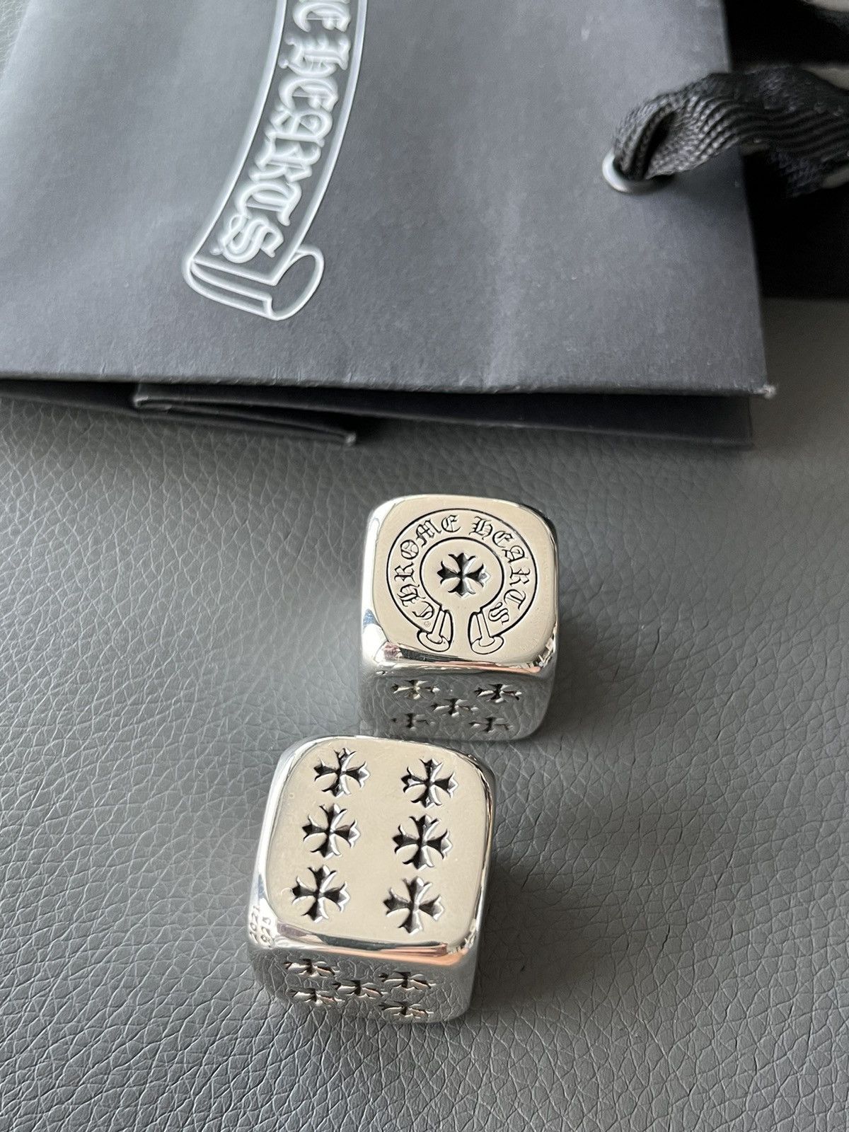 Chrome Hearts Extremely RARE Chrome Hearts Dice Set (x2) Size ONE SIZE - 8 Thumbnail