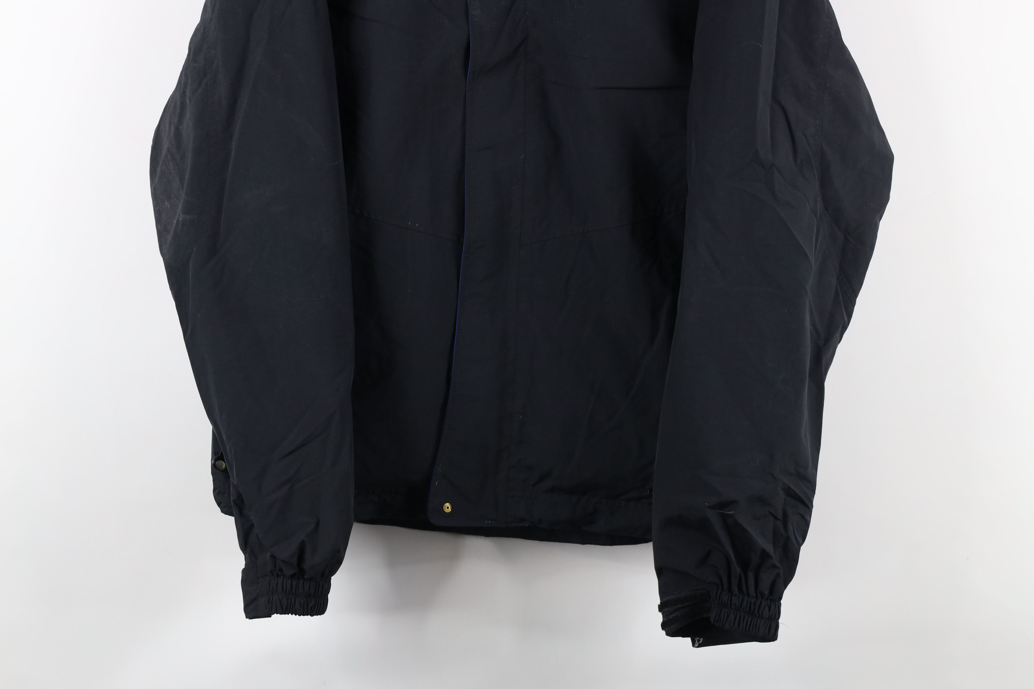 L.L. Bean Vintage LL Bean Waterproof Full Zip Hooded Rain Jacket Black Size US S / EU 44-46 / 1 - 3 Thumbnail
