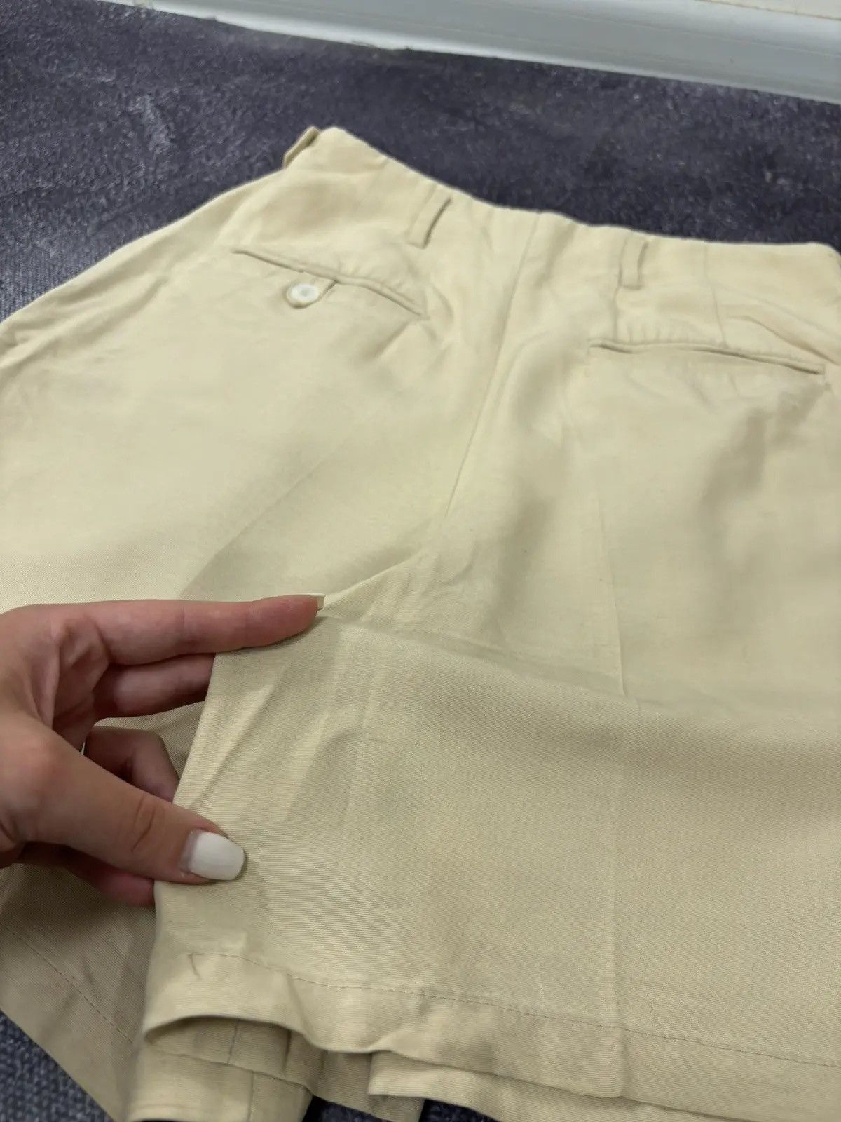 Polo Ralph Lauren × Ralph Lauren × Vintage Vintage Ralph Lauren Women’s Casual Luxury Mini Shorts Size 28" / US 6 / IT 42 - 16 Thumbnail