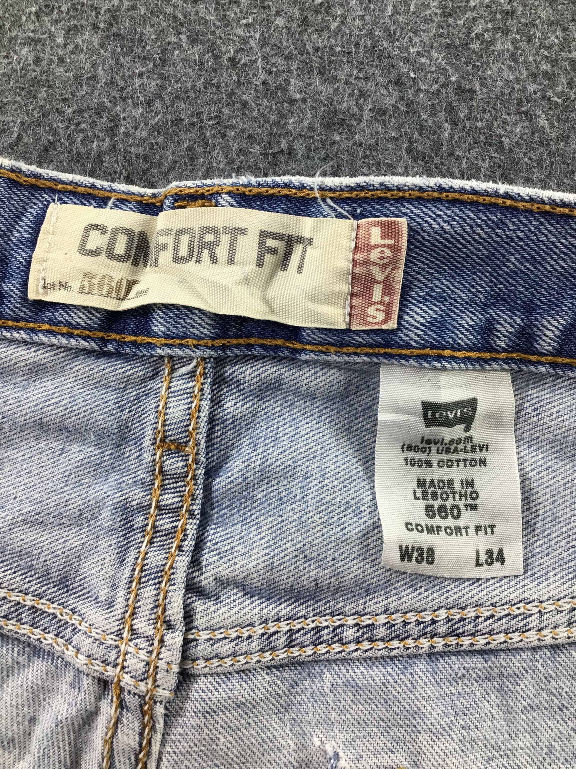 Levi's × Vintage Vintage Levis 560 Jeans-JM296 Size US 39 - 12 Thumbnail