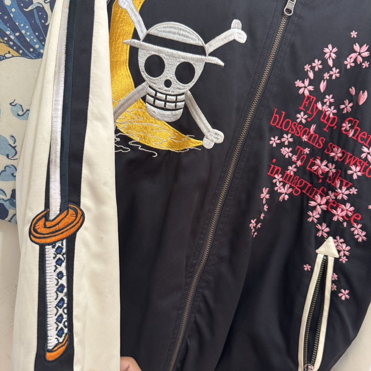 Anime × One Piece One Piece x Neutral×Fifty Sukajan Jacket Size US L / EU 52-54 / 3 - 7 Thumbnail