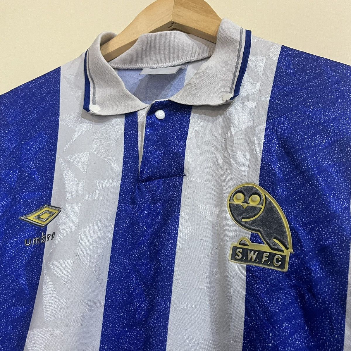 Vintage 1990 Sheffield Wednesday Vintage Jersey Shirt Size US M / EU 48-50 / 2 - 3 Thumbnail