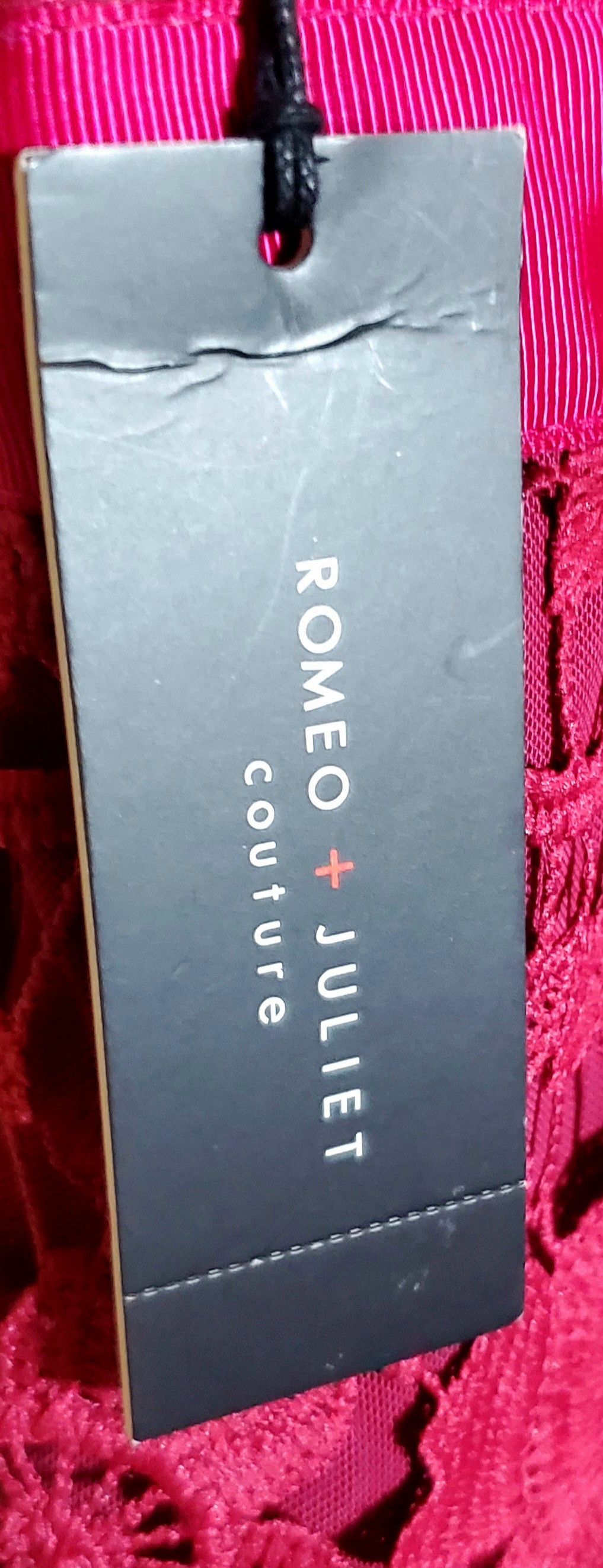 Romeo + Juliet Lace Mini Dress Guipure Cutout NWT Sz M
