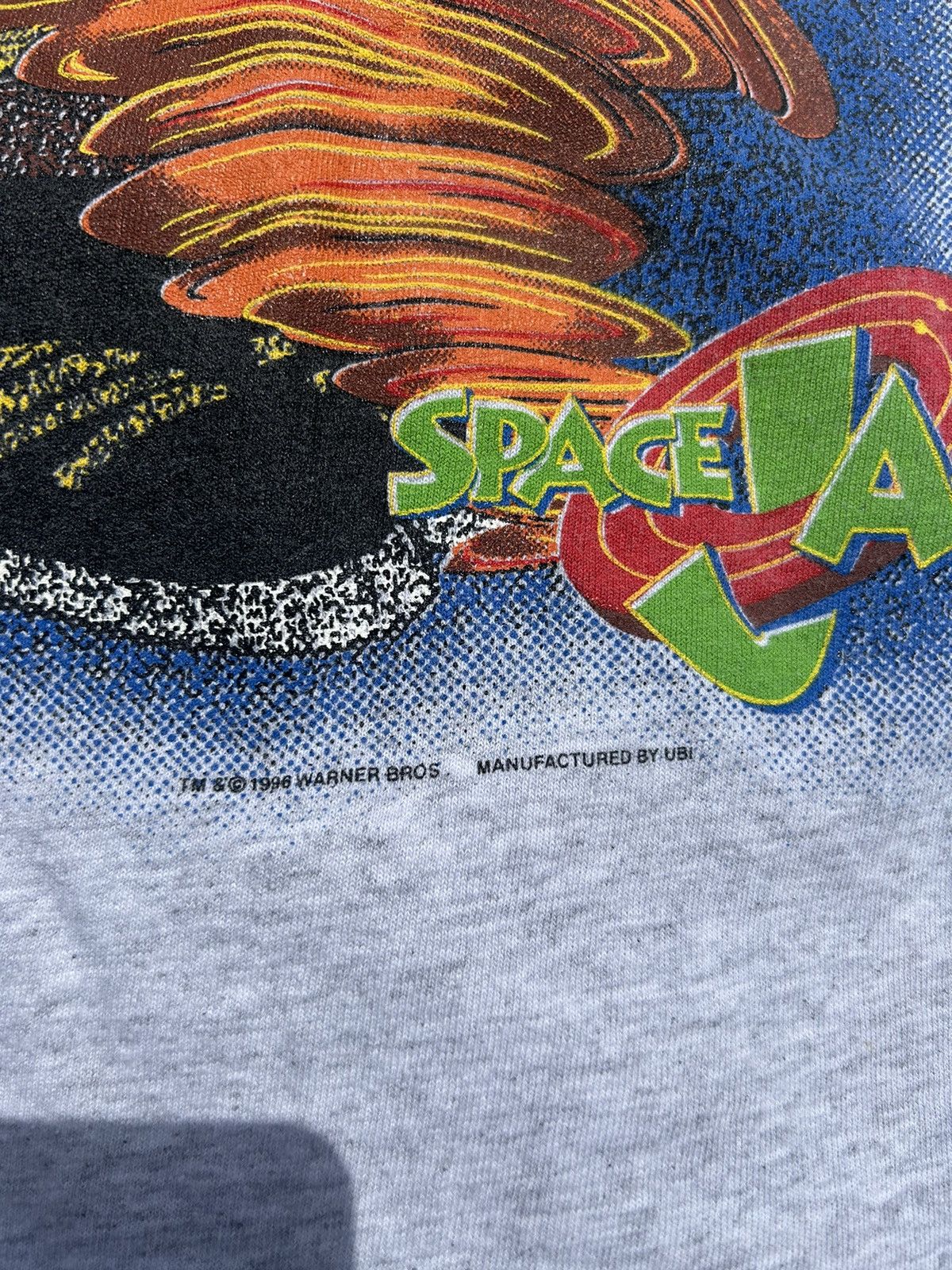 Cartoon Network × Vintage Vintage Super Rare 1996 Space Jam Looney Tunes Movie Promo Size US XL / EU 56 / 4 - 9 Thumbnail