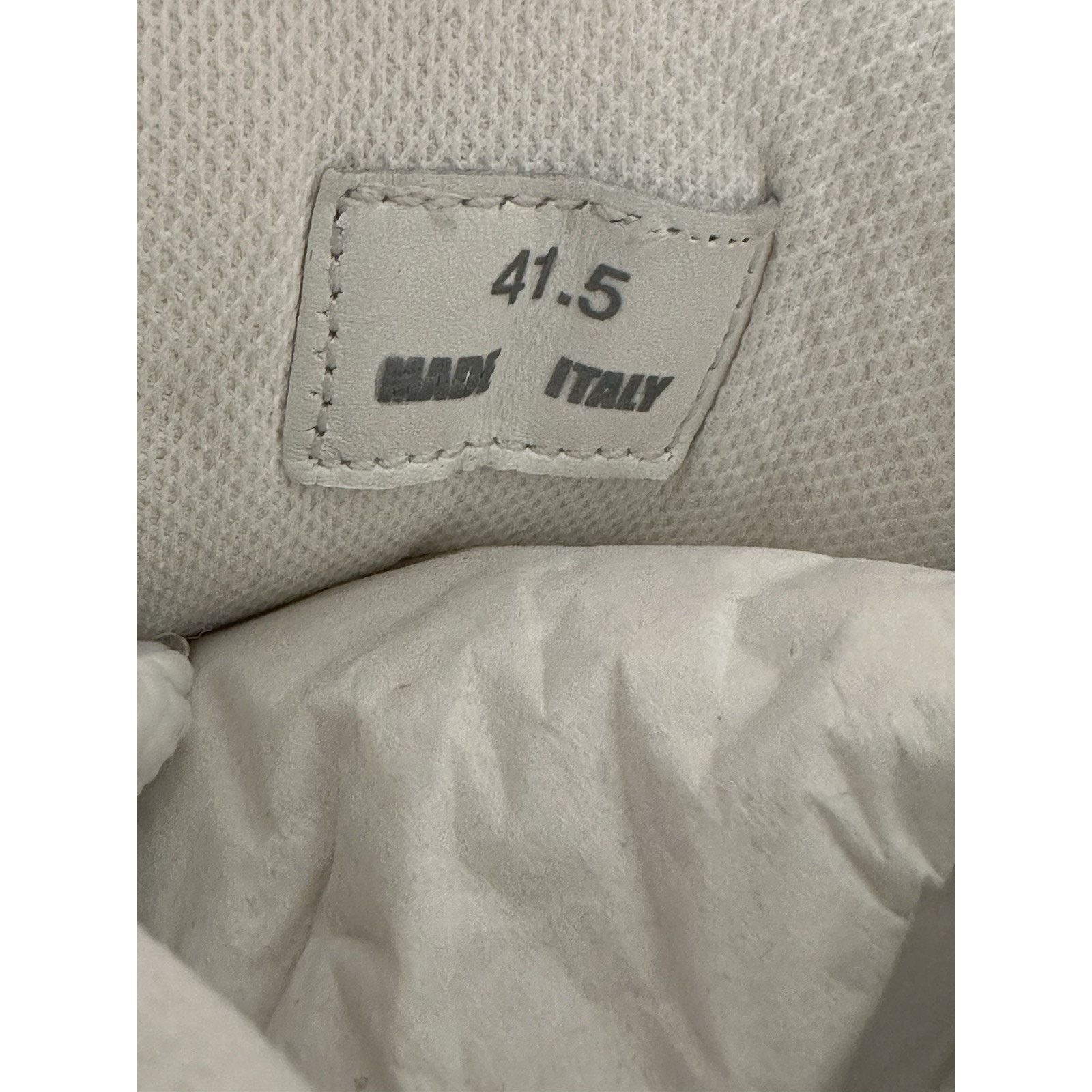 Versace Versace Odissea Leather White/Gray Sneakers 8.5 US 1015437 Size US 8.5 / EU 41-42 - 17 Thumbnail