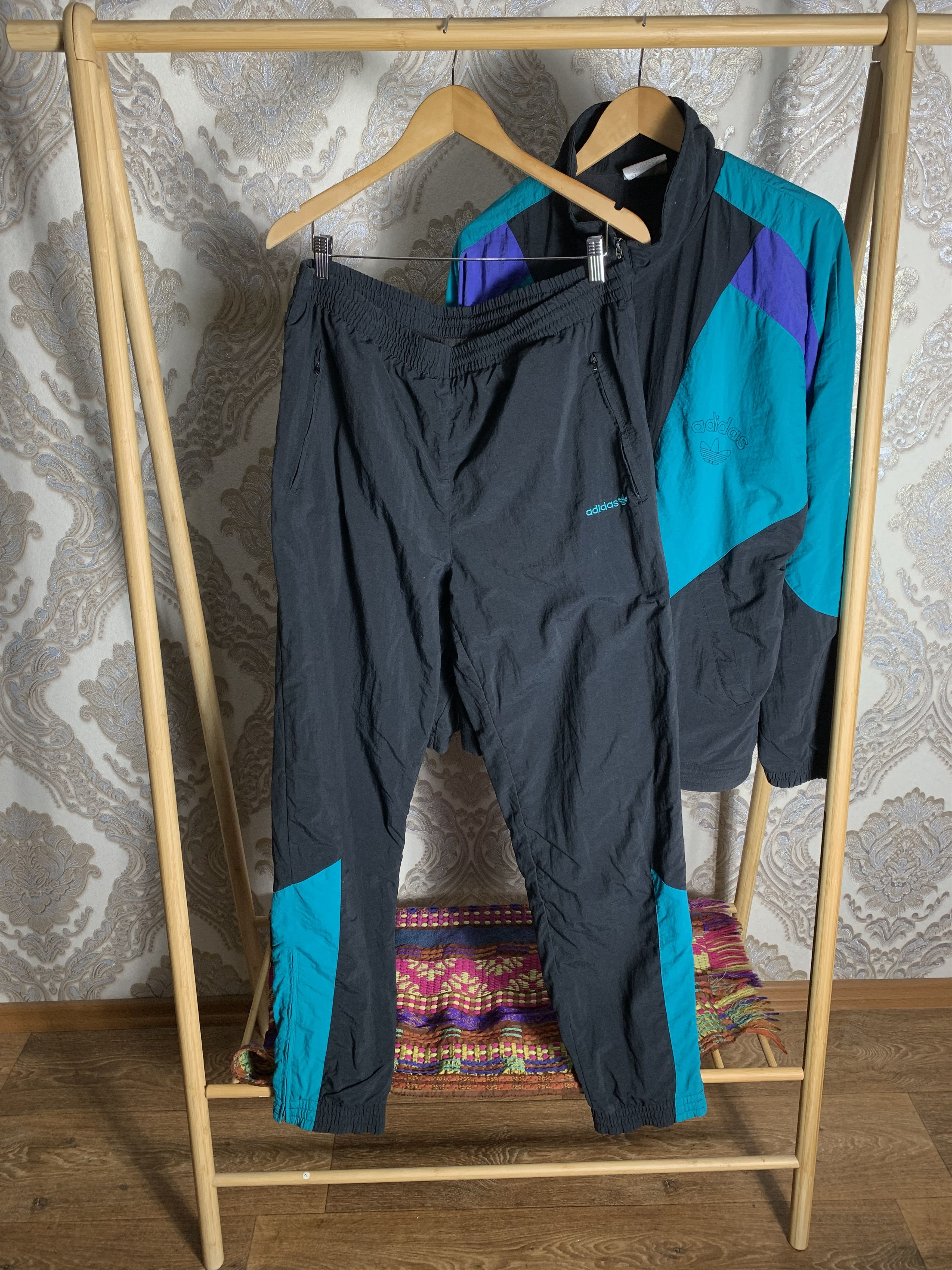 Vintage VERY RARE ADIDAS ORIGINAL EQUIPMENT SUIT RETRO CASUAL 90s Size US L / EU 52-54 / 3 - 2 Thumbnail