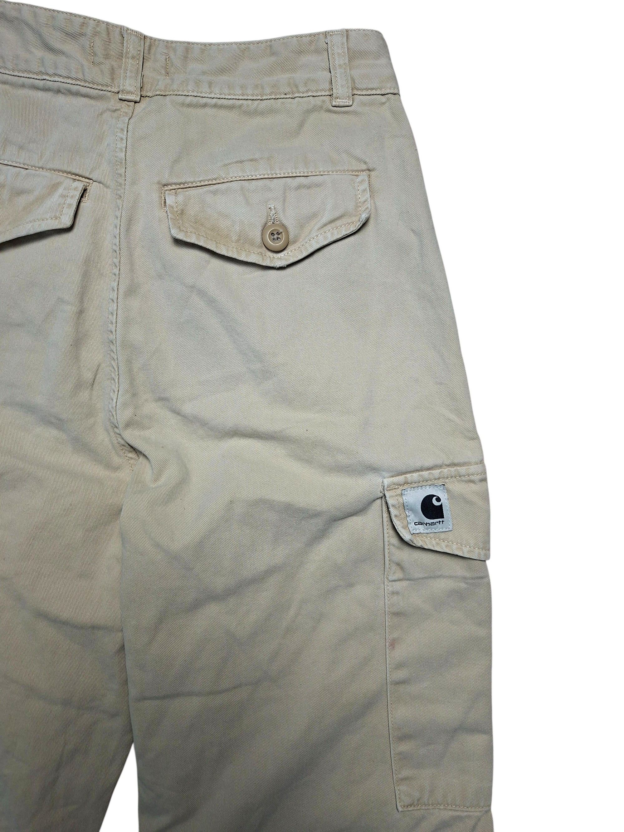 Carhartt Carhartt WIP Collins Pant High Waisted Cargo Trousers Size 25" / US 0 / IT 36 - 4 Thumbnail