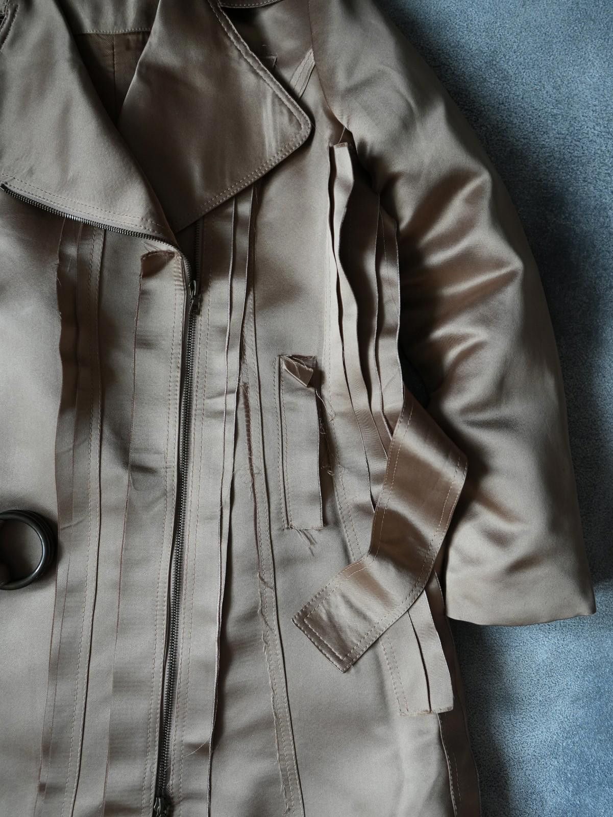 Jil Sander FW2009 Jil Sander By Raf Simons Distressed Asymmetric Coat Size S / US 4 / IT 40 - 6 Thumbnail