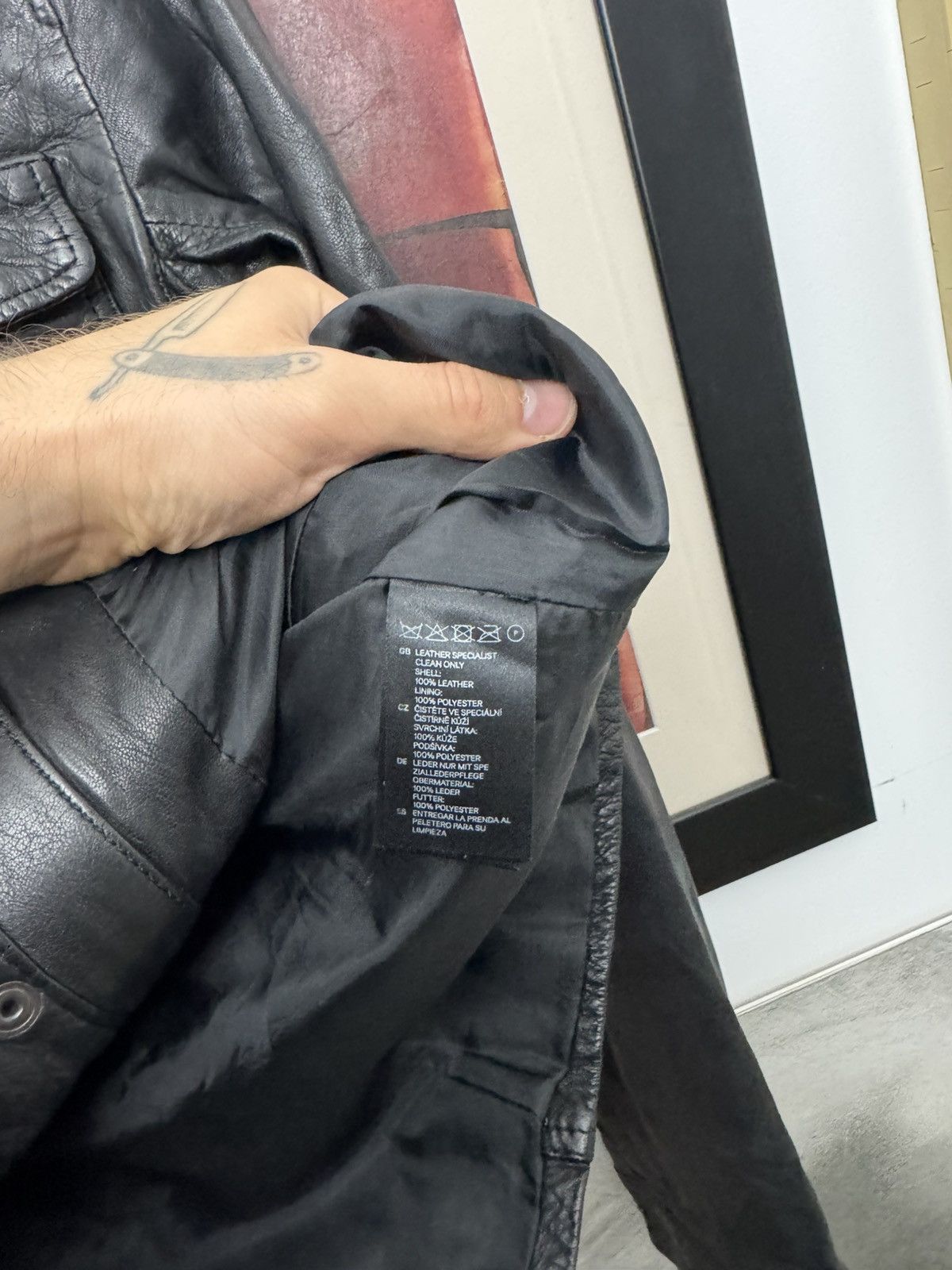Jimmy Choo Jimmy Choo H&m Leather Jacket Multipocket Luxury Collab Rare Size US S / EU 44-46 / 1 - 5 Thumbnail