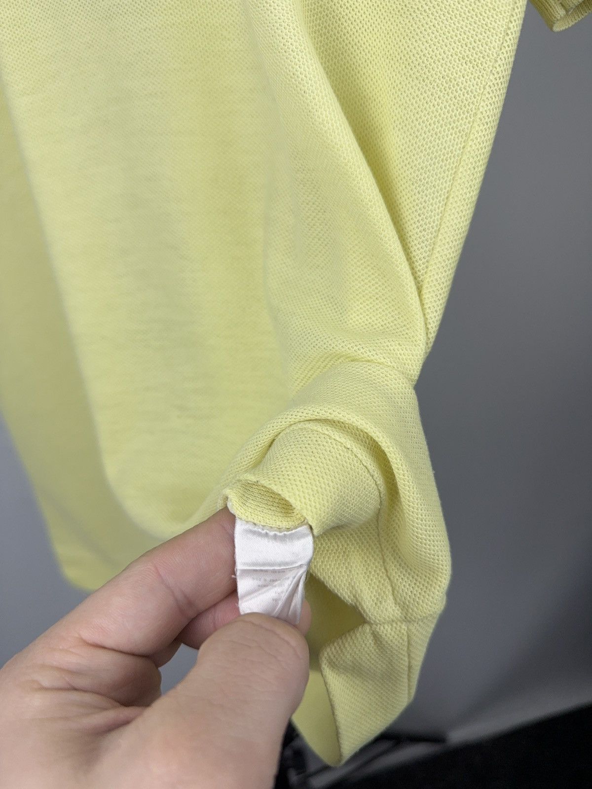 Lacoste Retro 80s Chemise Lacoste Polo Shirt Yellow Made in France Size US S / EU 44-46 / 1 - 13 Thumbnail