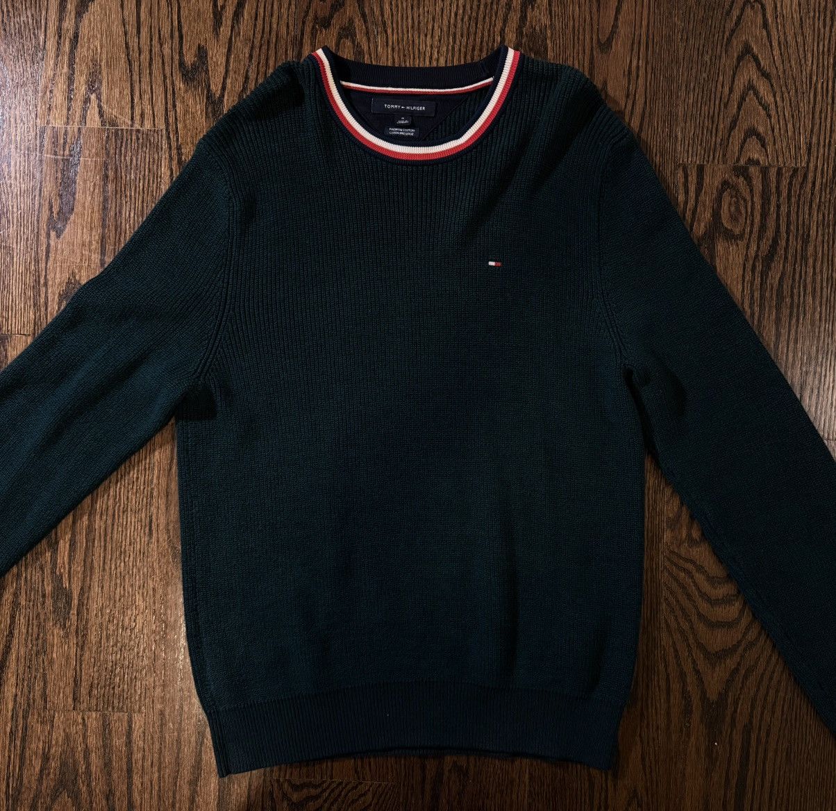 Tommy Hilfiger Tommy Hilfiger Cotton Knitwear Sweater Size US M / EU 48-50 / 2 - 1 Thumbnail