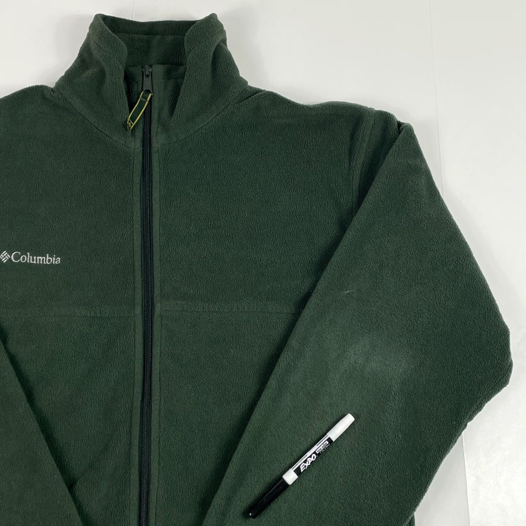 Vintage Columbia Jacket Men Medium Green Fleece Full Zip Outdoor Hiking Ski Size US M / EU 48-50 / 2 - 3 Thumbnail