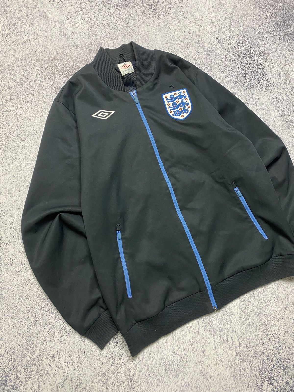 Umbro Vintage Soccer Track Jacket England Umbro Football Retro Y2k Size US XL / EU 56 / 4 - 3 Thumbnail