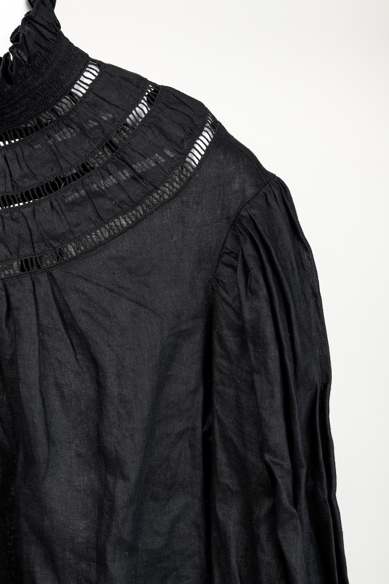 Isabel Marant Isabel Marant Etoile Resort 2020 Amalia Ruffle-Neck Blouse Size M / US 6-8 / IT 42-44 - 6 Thumbnail
