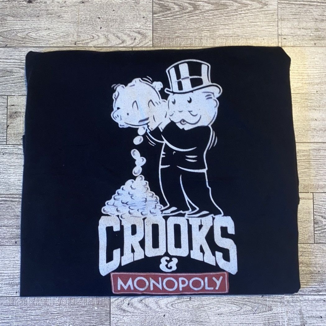 Vintage Vintage, A Unique Creation, Crooks & Monopoly, Casual Tee Size ONE SIZE - 1 Thumbnail