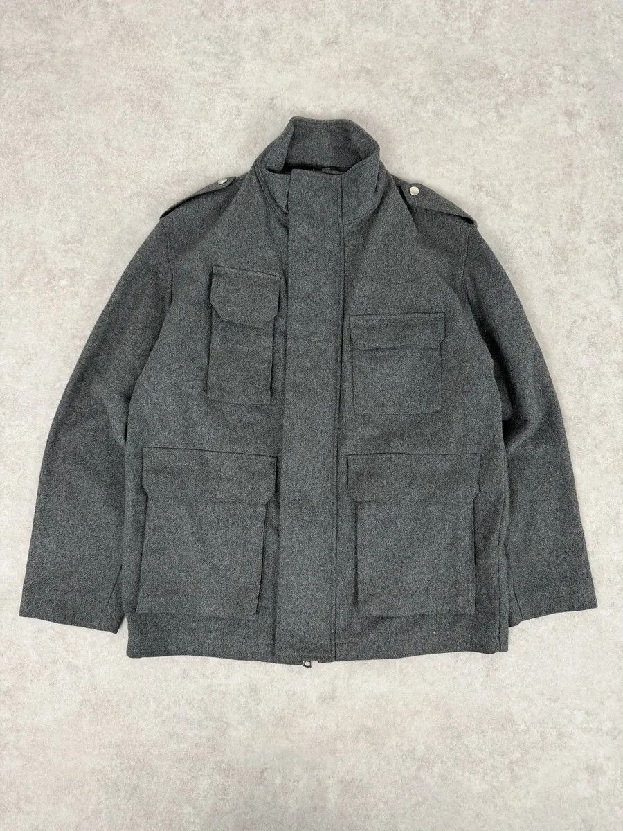 A.P.C. A.P.C. Imperial Grey Wool Parka Jacket Size US S / EU 44-46 / 1 - 8 Thumbnail