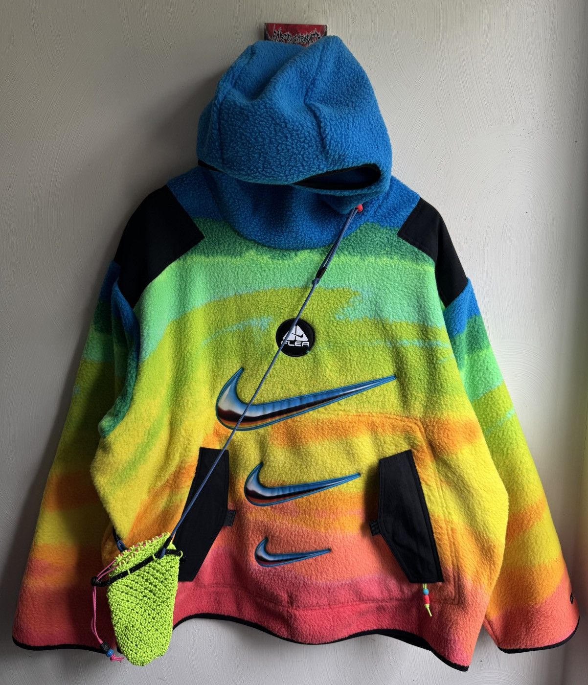 Cactus Plant Flea Market × Nike Nike ACG CPFM Balaclava Hoodie Fleece Size US XL / EU 56 / 4 - 1 Thumbnail