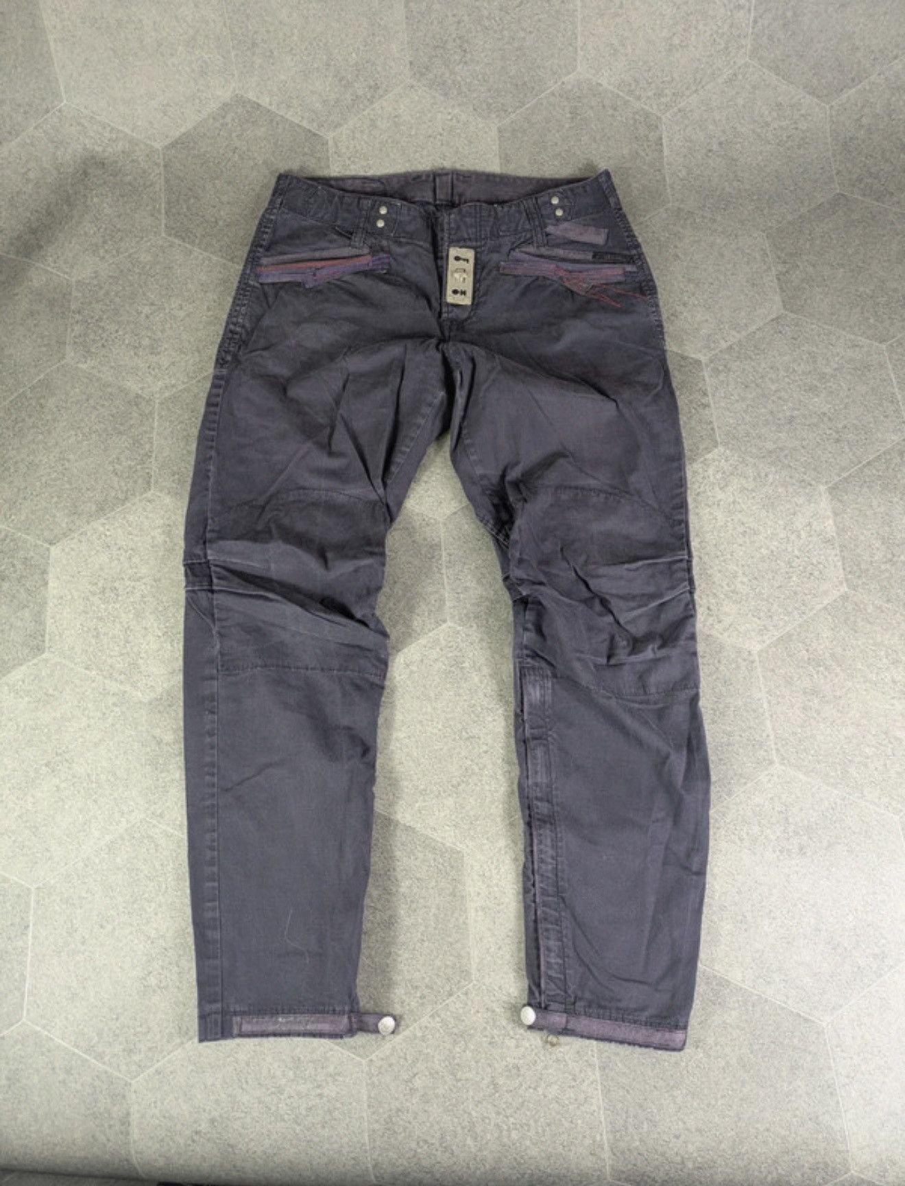 Marithe + Francois Girbaud Marithé + François Girbaud Y2K jeans - purple - 2000s retro Size US 30 / EU 46 - 1 Thumbnail