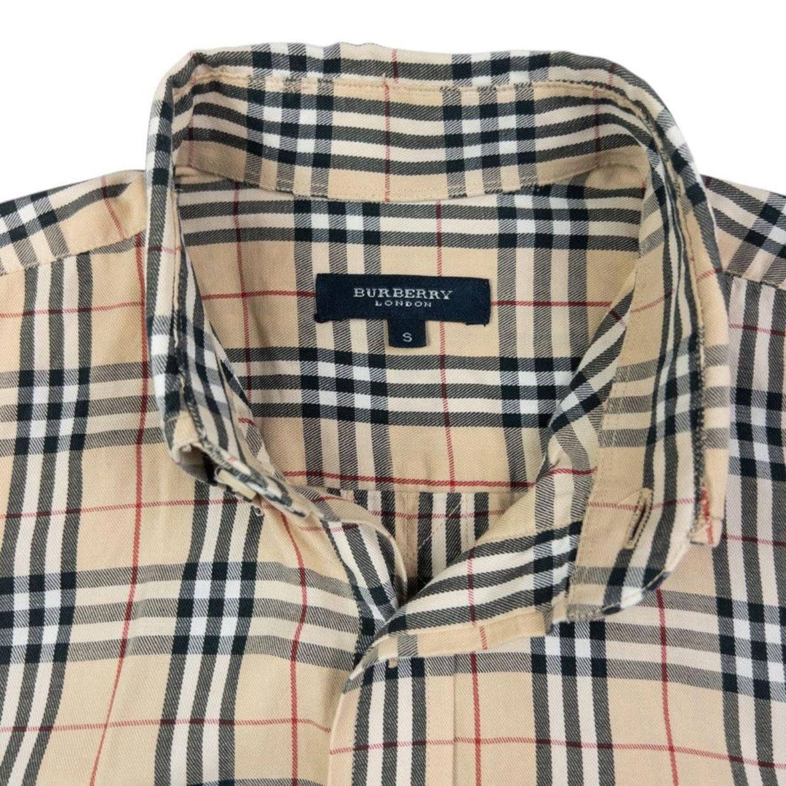 Burberry Vintage Burberry Nova Check Long Sleeve Button Up Shirt S Size US S / EU 44-46 / 1 - 3 Thumbnail