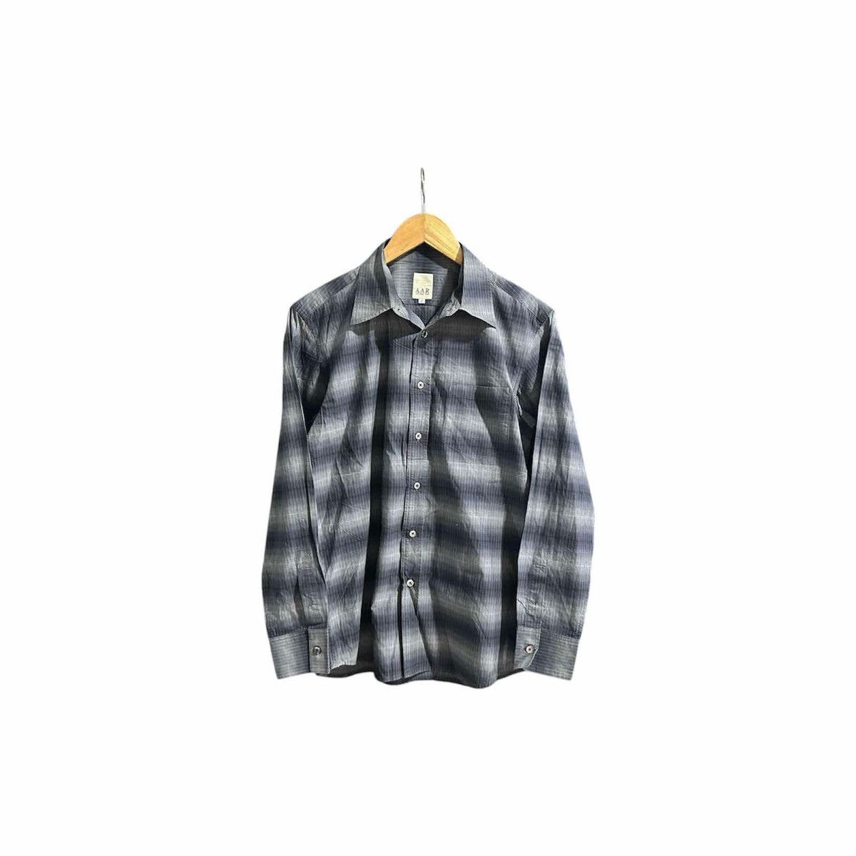Yohji Yamamoto 🔥Vintage A.A.R By Yohji Yamamoto Shirt Striped Size US M / EU 48-50 / 2 - 4 Thumbnail