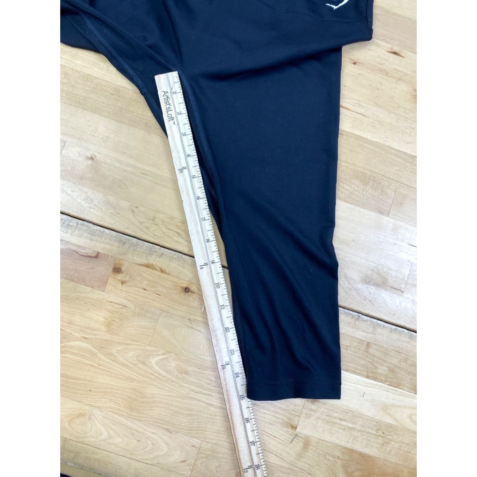 Gymshark GymShark Leggings Capri Mens M Black Activewear Gym Training 10541 Size 32" / US 10 / IT 46 - 7 Thumbnail