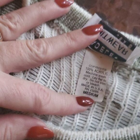 Vintage Adele Knitwear Vintage Made in the USA Holiday Christmas Sno Size M / US 6-8 / IT 42-44 - 6 Thumbnail
