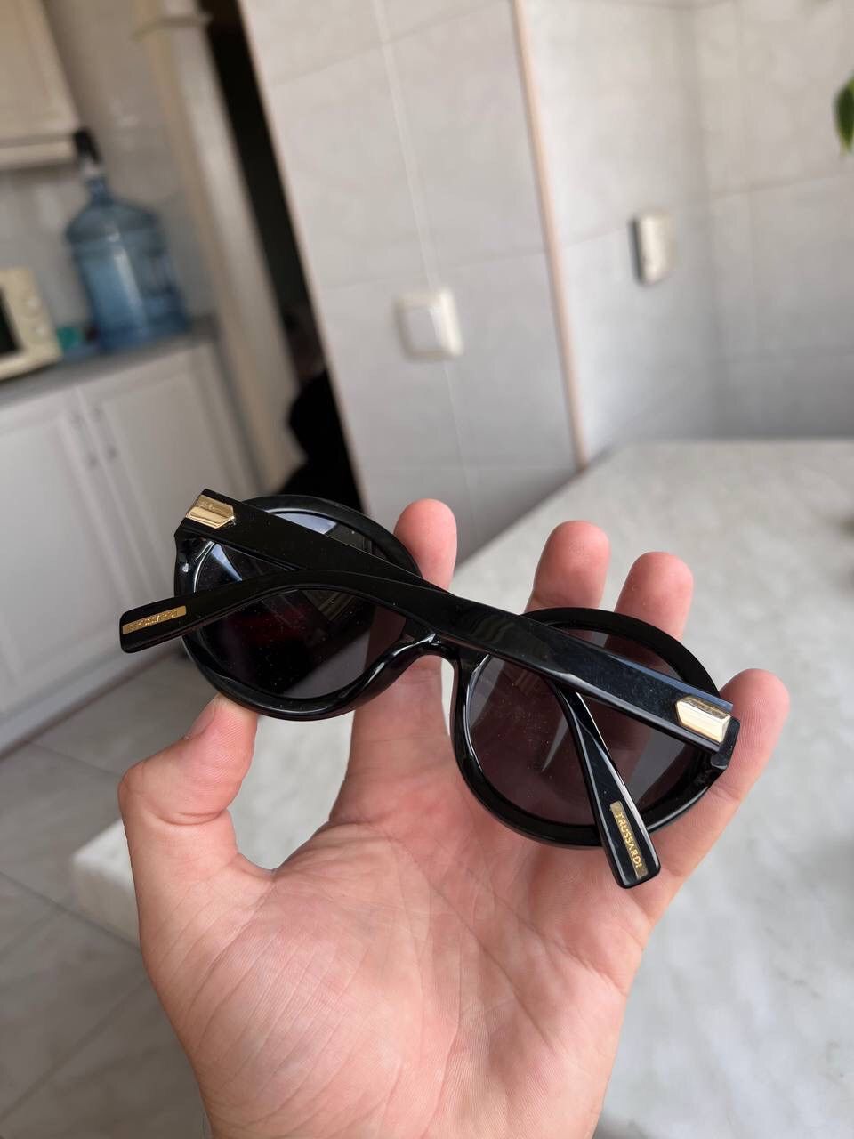 Trussardi Trussardi sunglasses black woman's eyewear ball frame Size ONE SIZE - 8 Thumbnail
