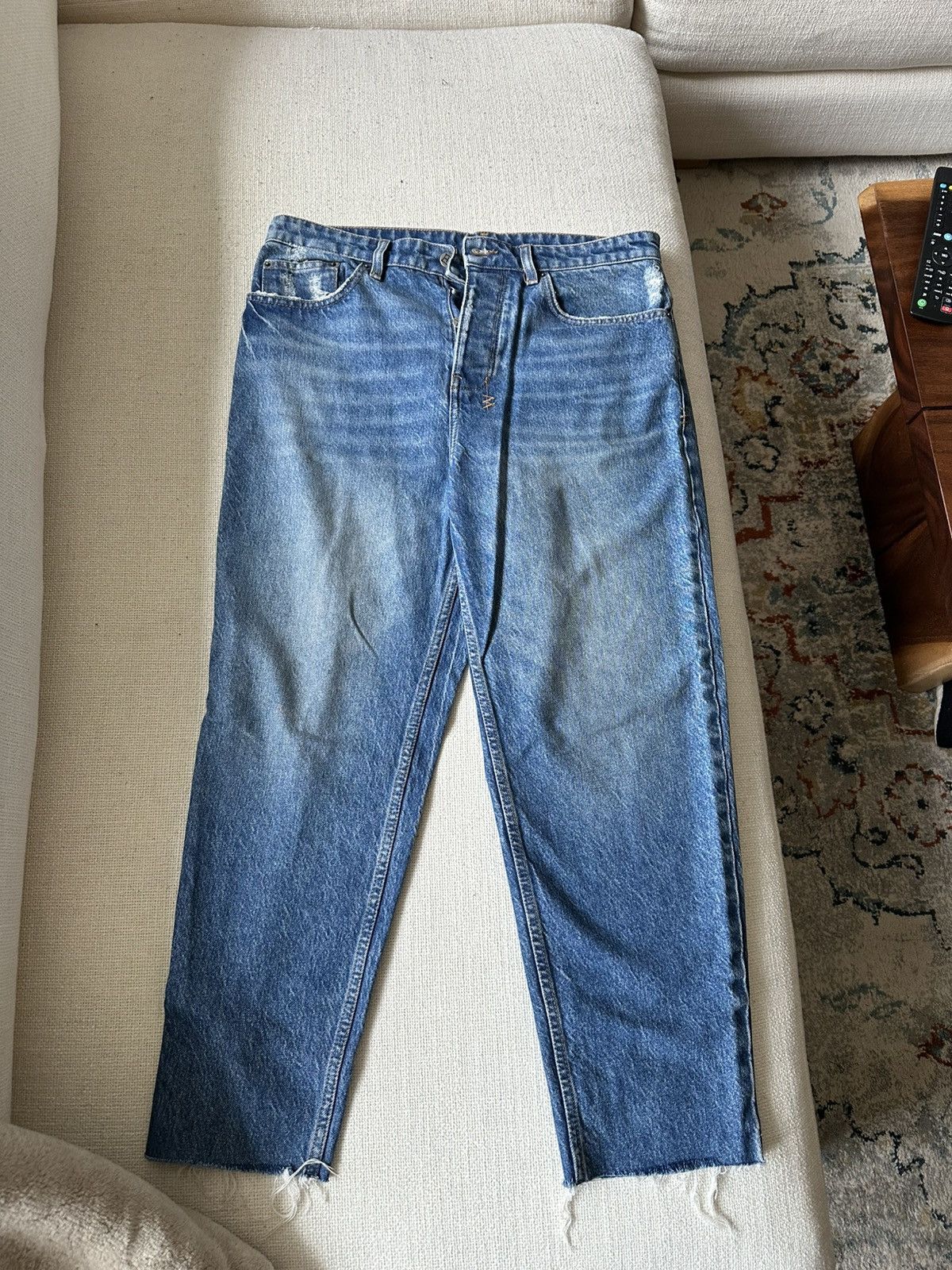 Ksubi Ksubi Raw Hem Jeans - Size 32 Size US 32 / EU 48 - 1 Thumbnail