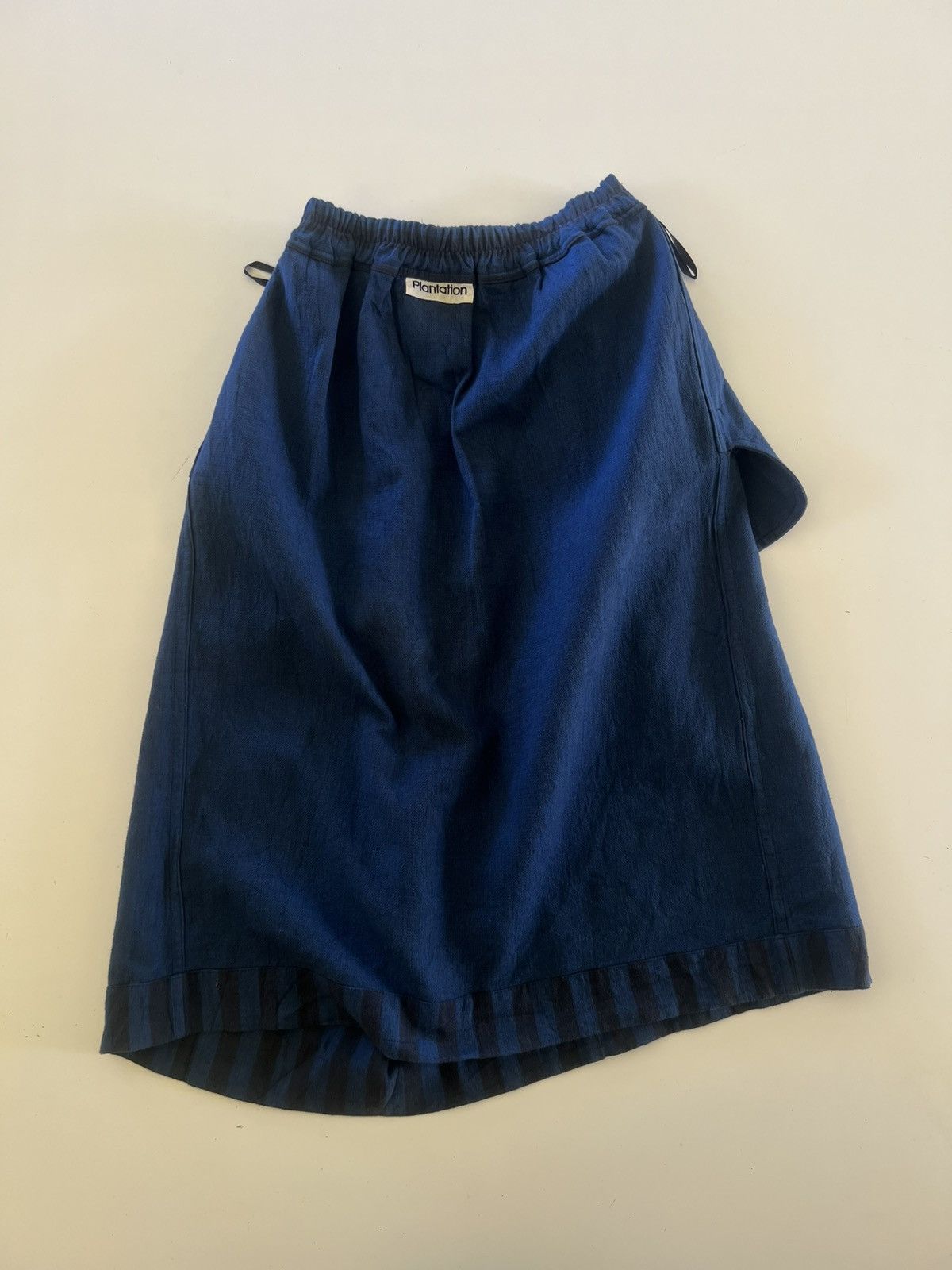 Issey Miyake Plantation by Issey Miyake Midi Skirt Stripe Waist 24-28" Size 28" / US 6 / IT 42 - 9 Thumbnail