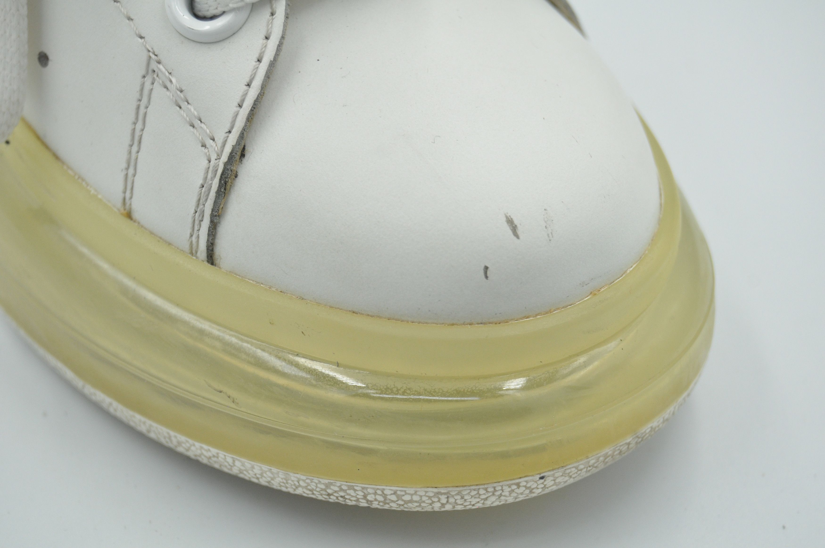 Alexander McQueen Alexander Mcqueen - Clear Sole Larry Sneakers Size US 6 / IT 36 - 13 Thumbnail
