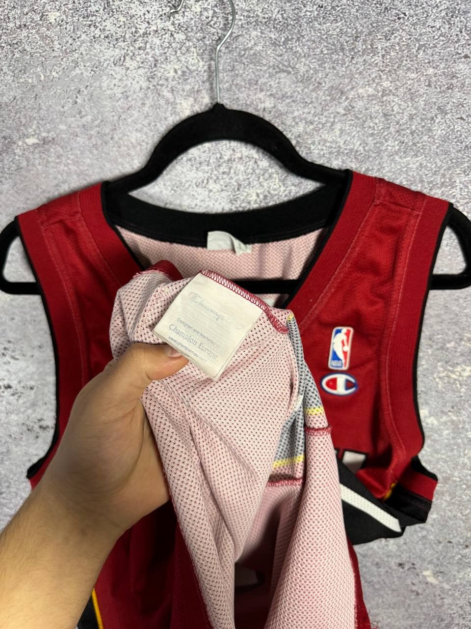 Champion × NBA O'NEAL 90's Miami Heat NBA Jersey Large Size US L / EU 52-54 / 3 - 12 Thumbnail