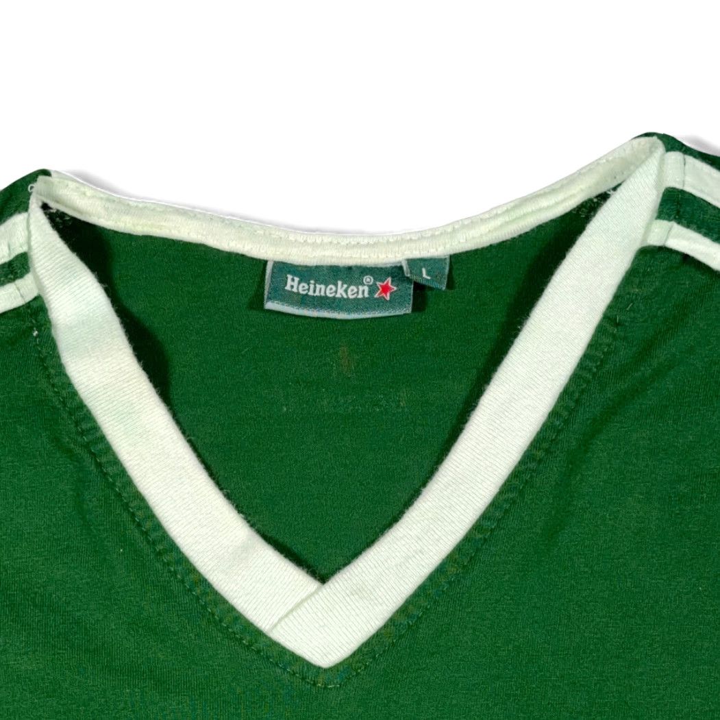 Champion VINTAGE Heineken Soccer Shirt Adult LARGE Green White UEFA Champions League Jersey 20 Size US L / EU 52-54 / 3 - 4 Thumbnail