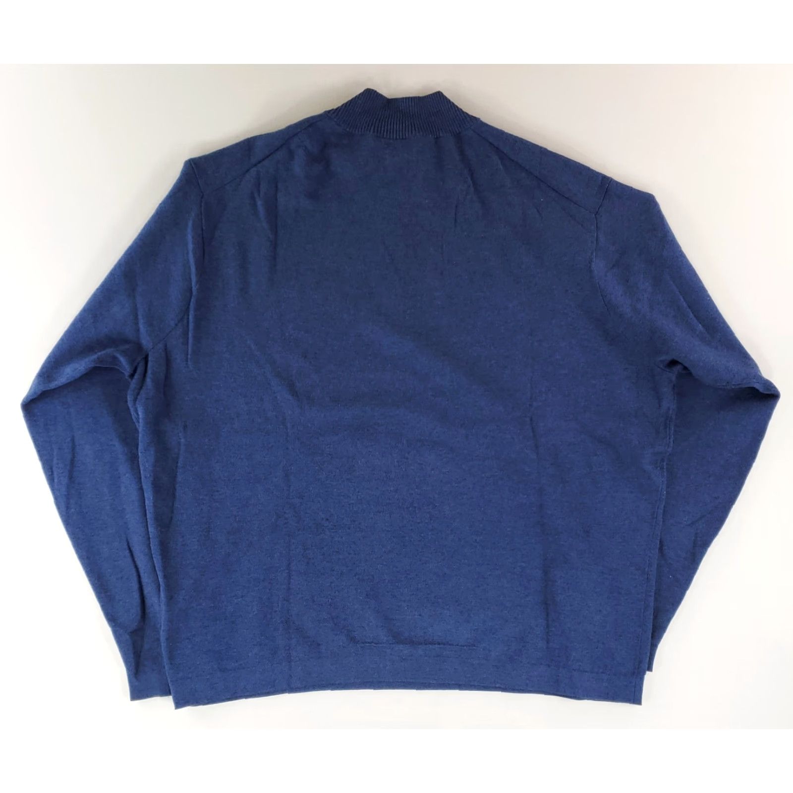Peter Millar Peter Millar Crown Sport Pullover 1/4 Zip Sweater Blue Mens XXL Size US XXL / EU 58 / 5 - 3 Thumbnail