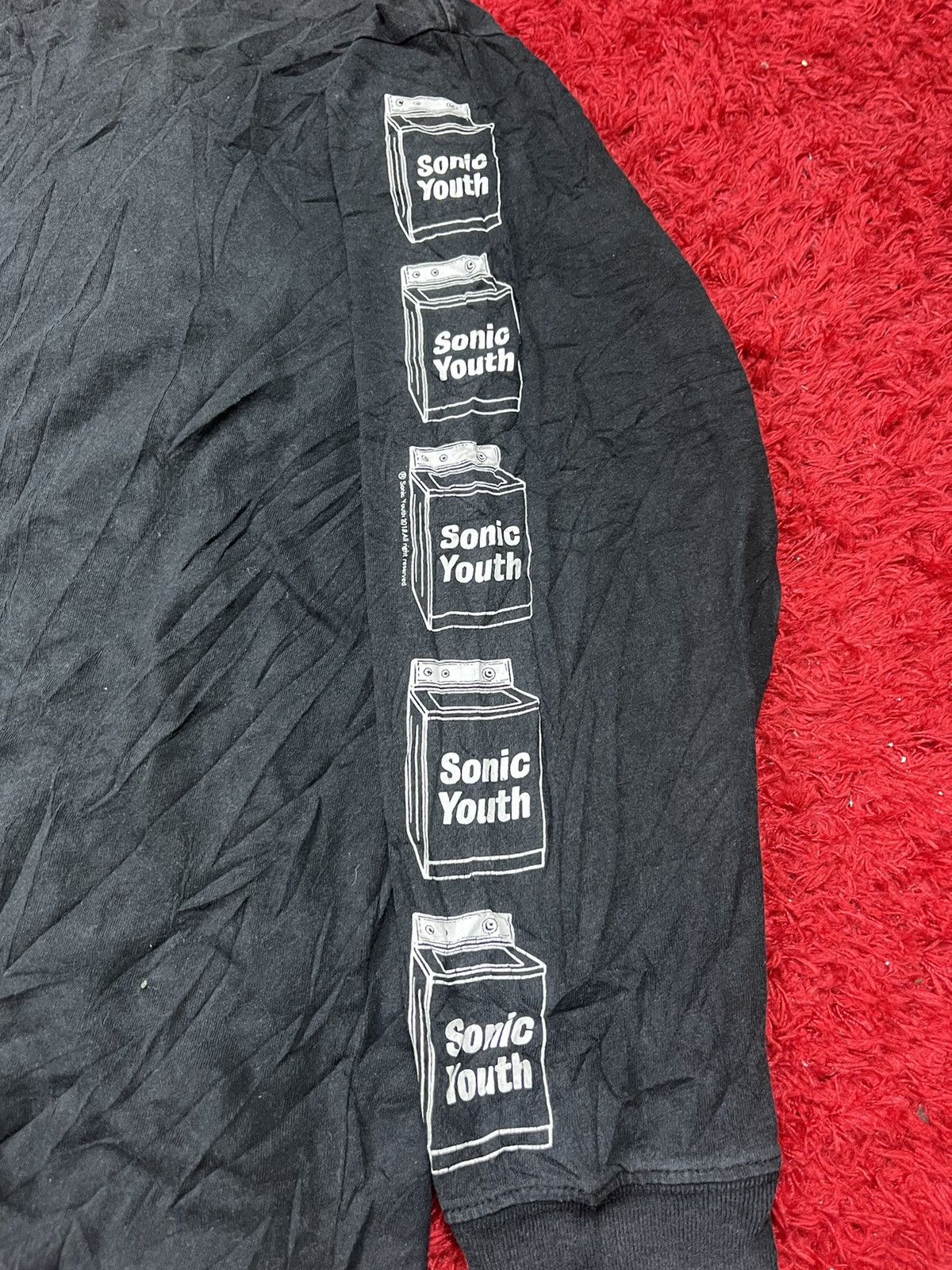 Band Tees Sonic Youth American Rock Band Long Sleeve Tshirt Size US L / EU 52-54 / 3 - 5 Thumbnail