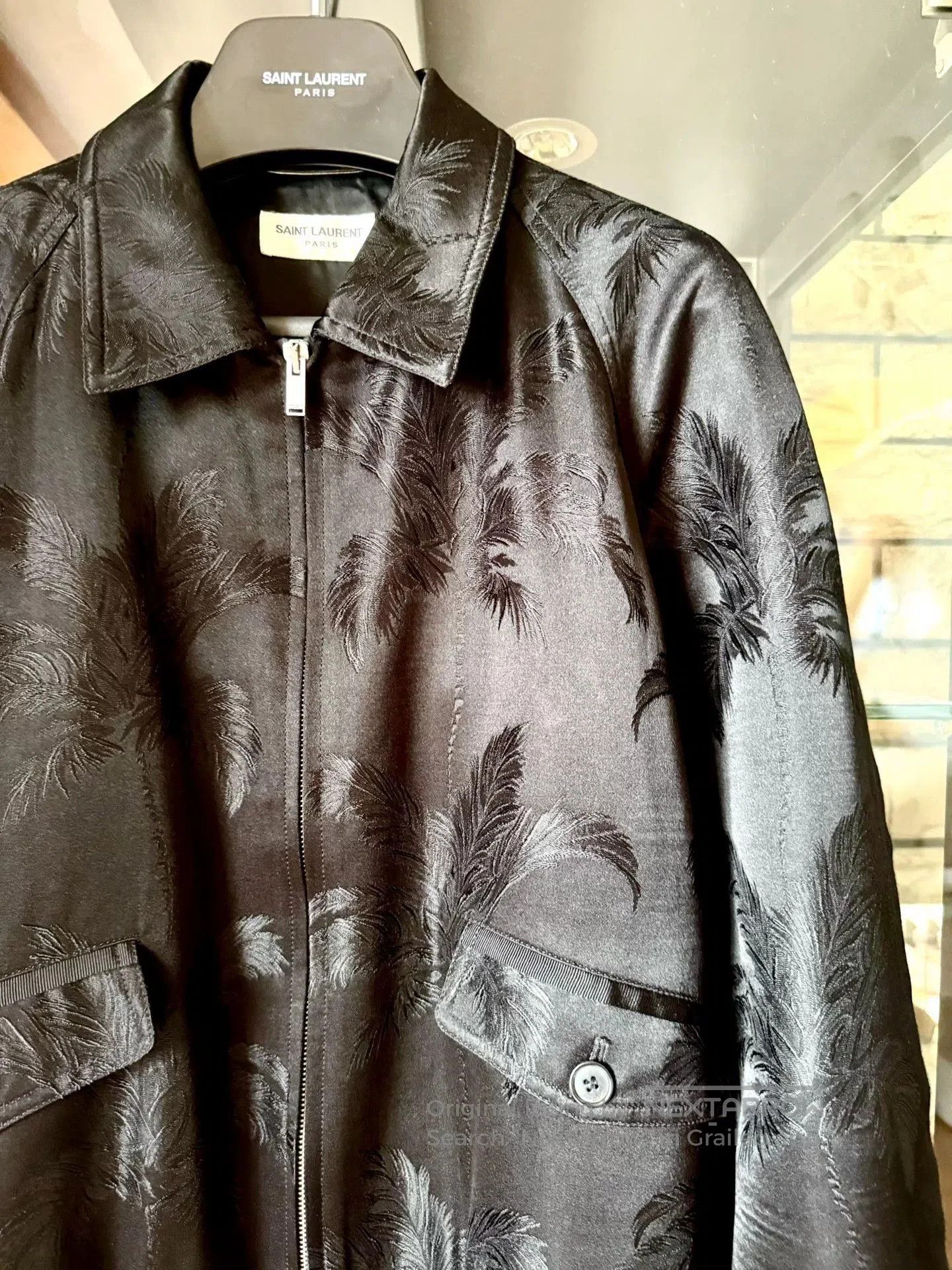 Saint Laurent Paris saint laurent silk embroidered jacket. Size US M / EU 48-50 / 2 - 2 Thumbnail