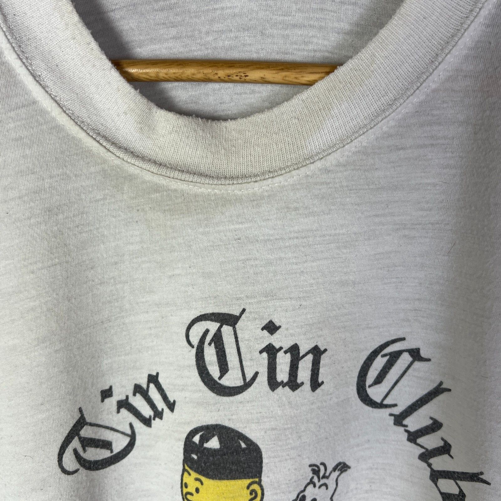 Other TinTin Vintage Tee Men's Size XL White Short Sleeve ` Size US XL / EU 56 / 4 - 5 Thumbnail