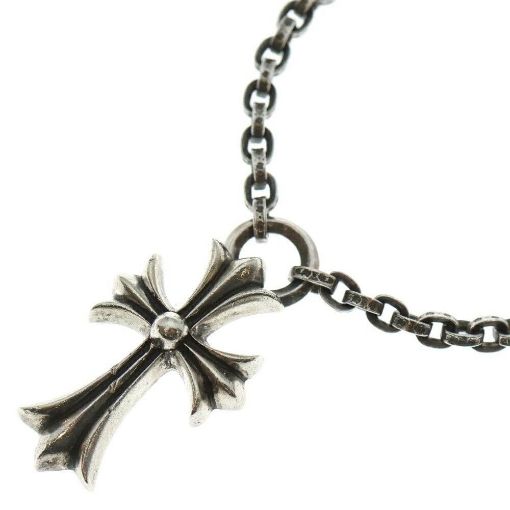 Chrome Hearts Chrome Hearts Ppr Chain Small CH Cross Paper Necklace ...