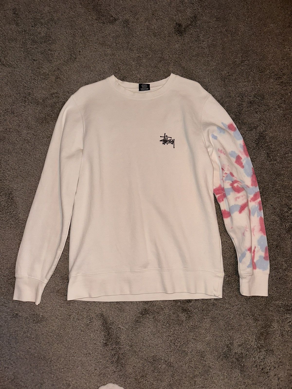 Stussy Stussy tye die sleeve crew neck Size US S / EU 44-46 / 1 - 1 Thumbnail
