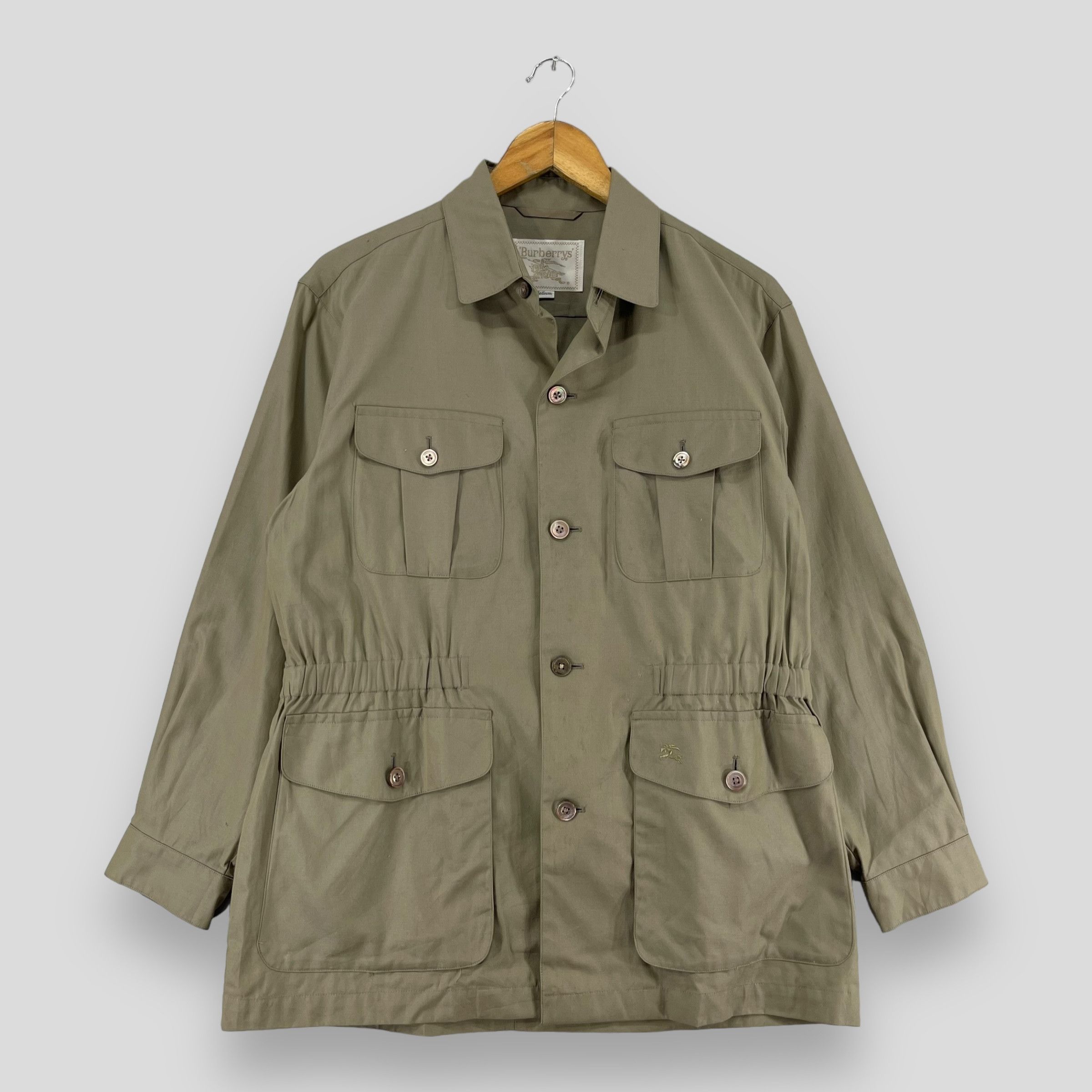 Burberry × Vintage Vintage BURBERRYS England Trench Coat Button Up Jacket Size M / US 6-8 / IT 42-44 - 1 Thumbnail