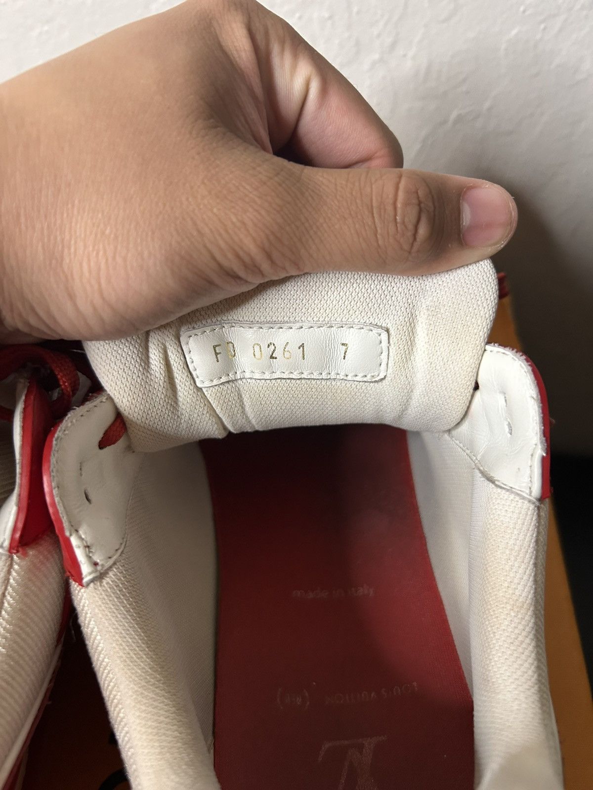 Louis Vuitton Louis Vuitton Red Trainers Size US 8.5 / EU 41-42 - 6 Thumbnail