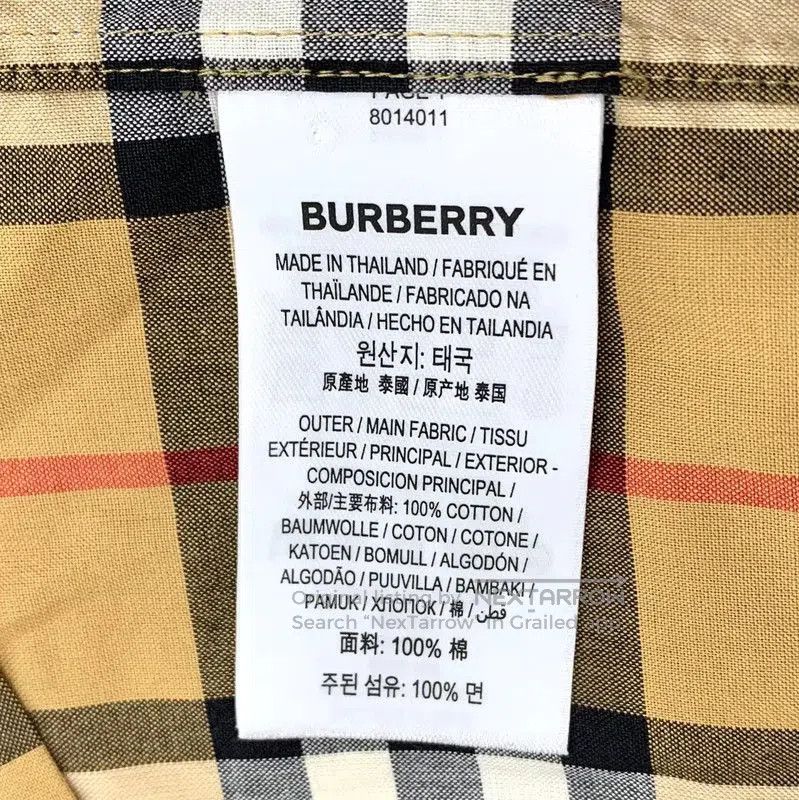 Burberry Burberry Brown Cotton Women’s Shirt. Size S / US 4 / IT 40 - 6 Thumbnail